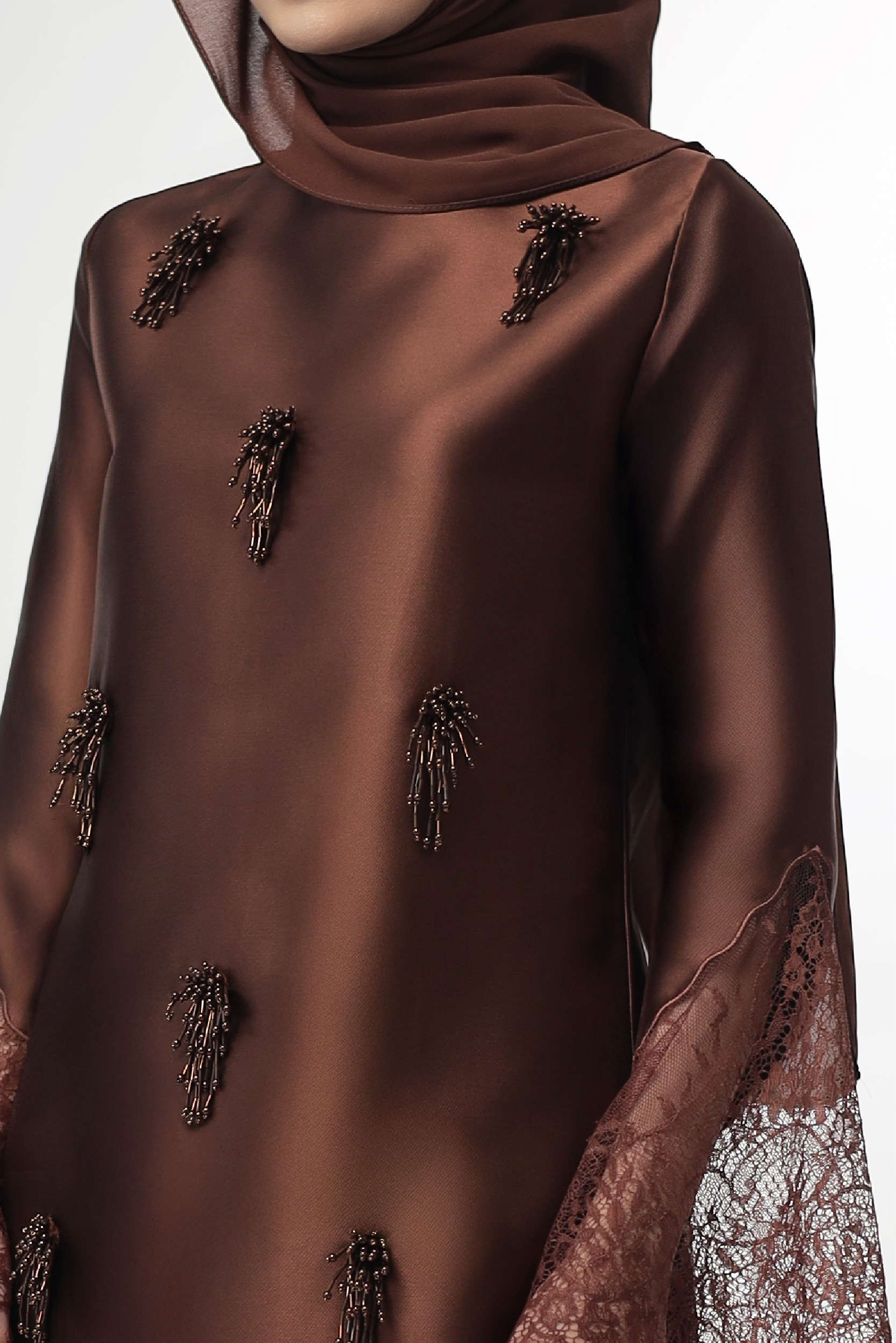 ELAYA IN RICH BROWN
