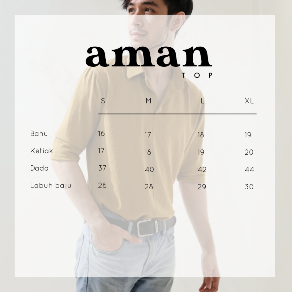 AMAN TOP IN OLIVE