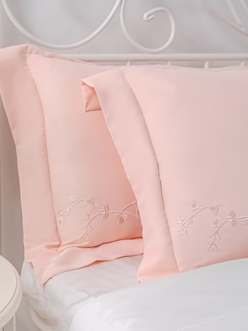 PILLOWCASE IN PEACH