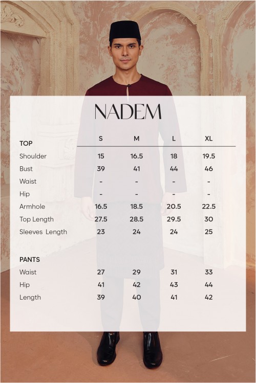NADEM IN MAROON