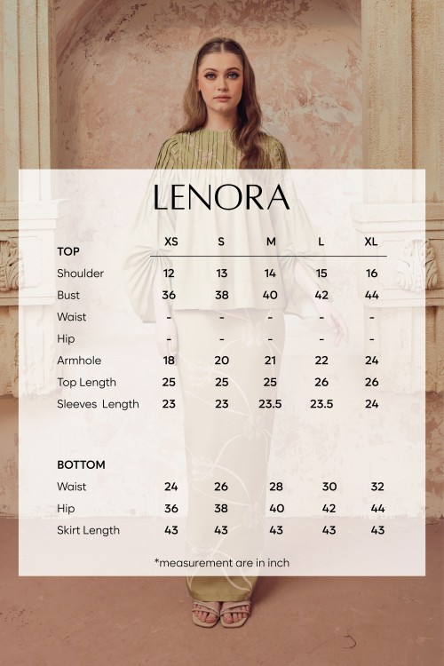 LENORA IN LEAF GREEN