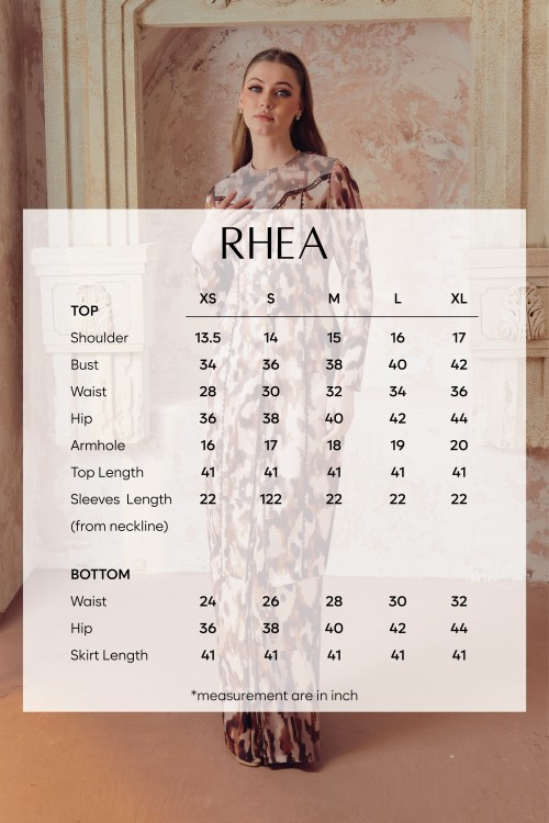 RHEA IN RICH BROWN