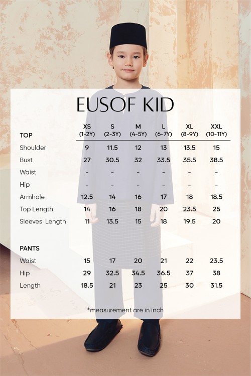 EUSOF KIDS IN NAVY BLUE