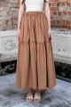 UNITY SKIRT IN COFFEE BROWN